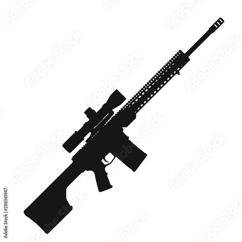 Firearms Silhouette