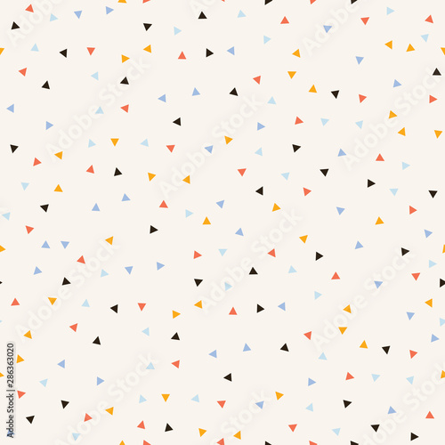 Seamless abstract pastel triangle