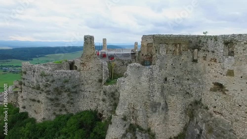 Slovenia. Spissky castle. chateau,  fortress.