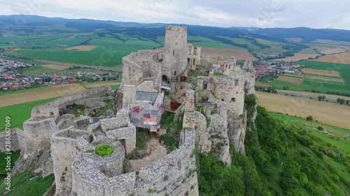 Slovenia. Spissky castle. chateau,  fortress.