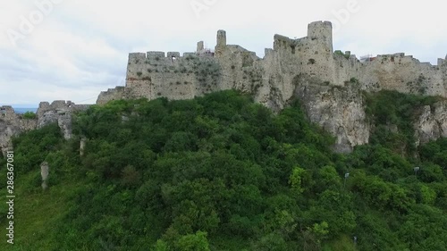 Slovenia. Spissky castle. chateau,  fortress.