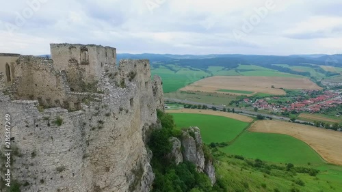 Slovenia. Spissky castle. chateau,  fortress.