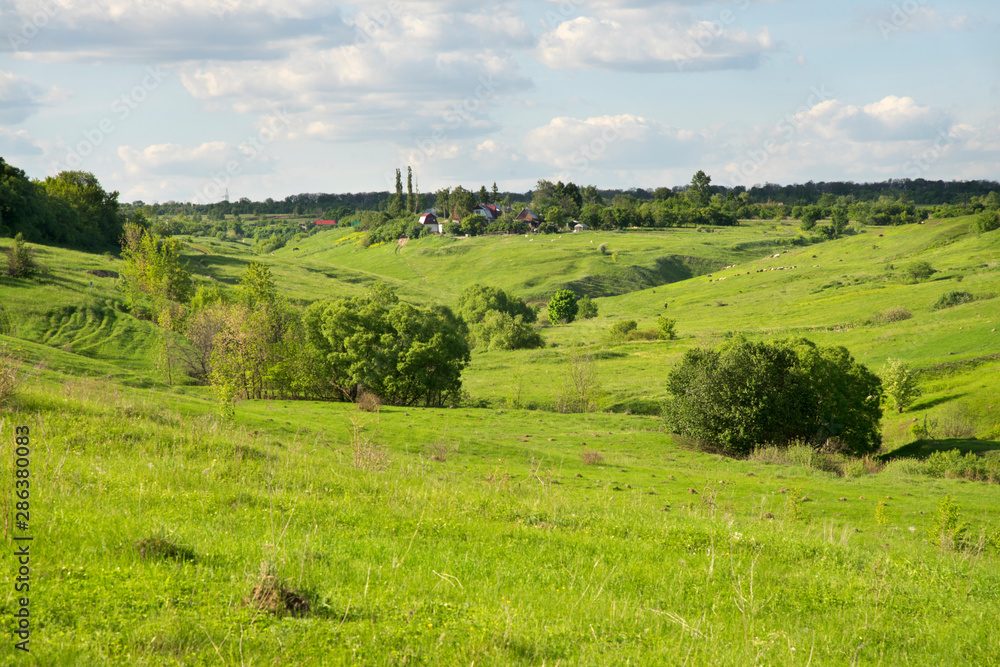 Landscape near Yelets. Lipetsk region. Russia Landscape near Yelets. Lipetsk region. Russia