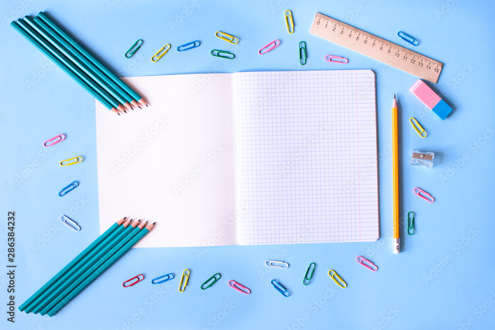 Office and school supplies. Office and school supplies.