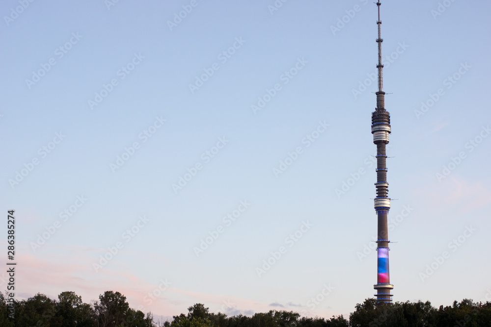 tv tower in Moskow