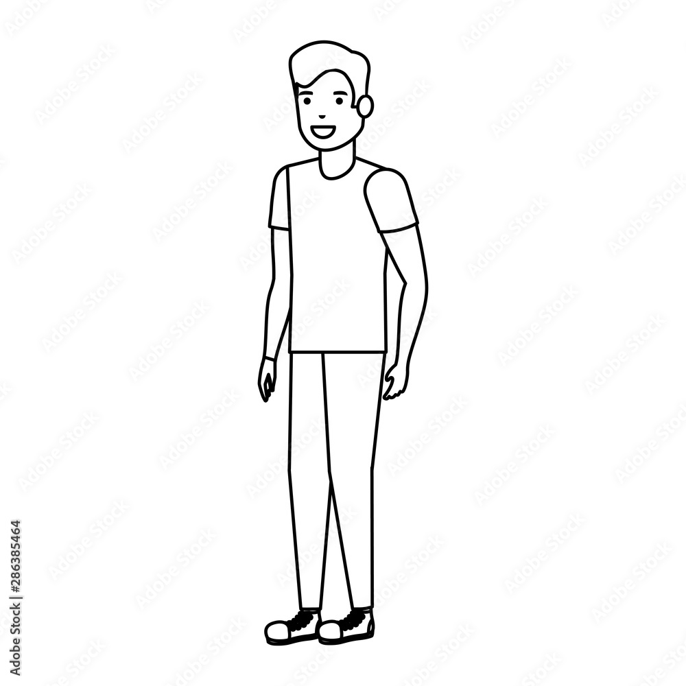 Isolated avatar man vector design Isolated avatar man vector design