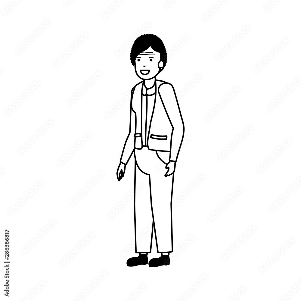 Grandfather cartoon vector design Grandfather cartoon vector design