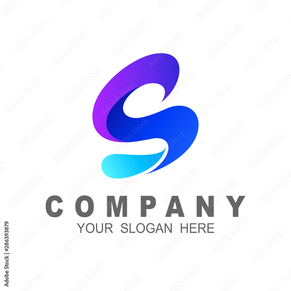 S logo, letter s logo with form of water spurts, s logo and water drop design vector, drop icon