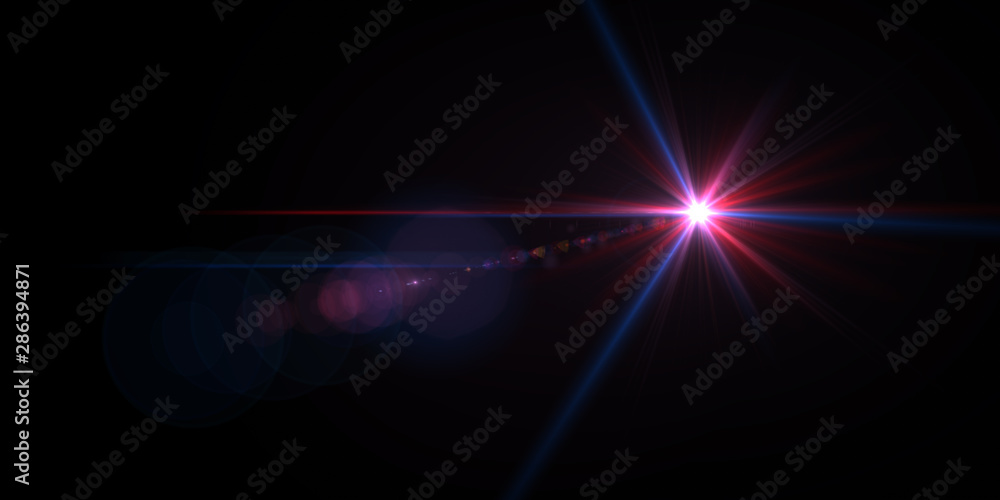 Lens flare light over black background. Easy to add overlay or screen filter over photos. Lens flare light over black background. Easy to add overlay or screen filter over photos.