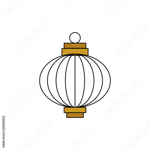 chinese decorative lamp hanging icon