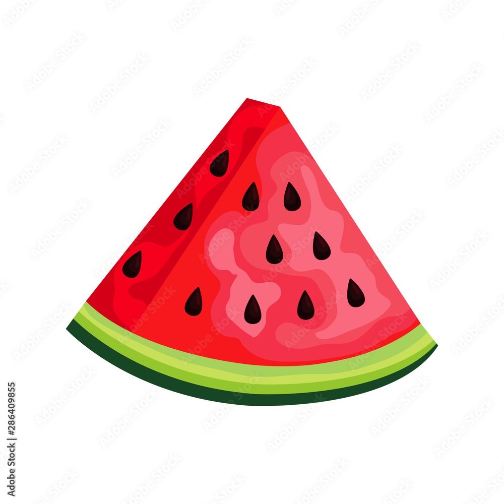 fresh watermelon fruit nature icon fresh watermelon fruit nature icon
