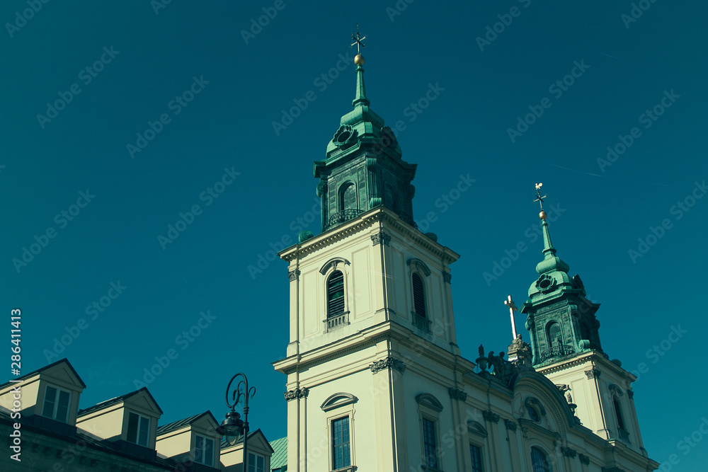 Naklejka premium Warsaw