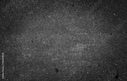 background texture of dark asphalt photo