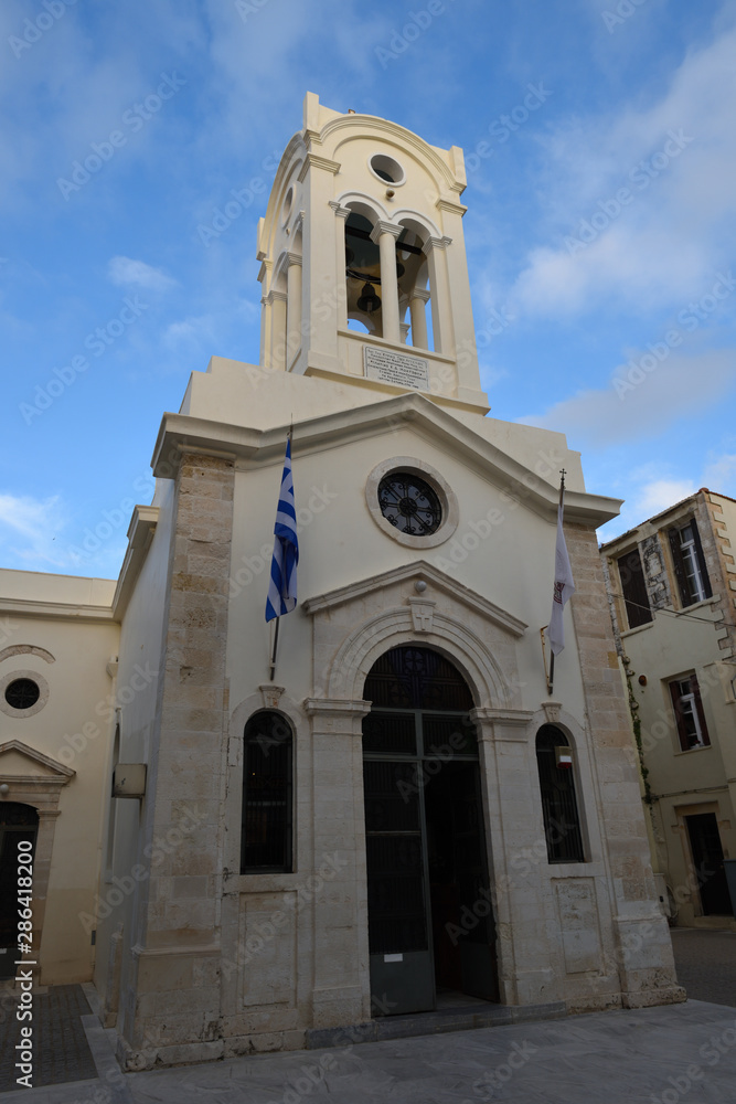 Die Dame der Engel Kirche in Rethymno auf Kreta, Griechenland