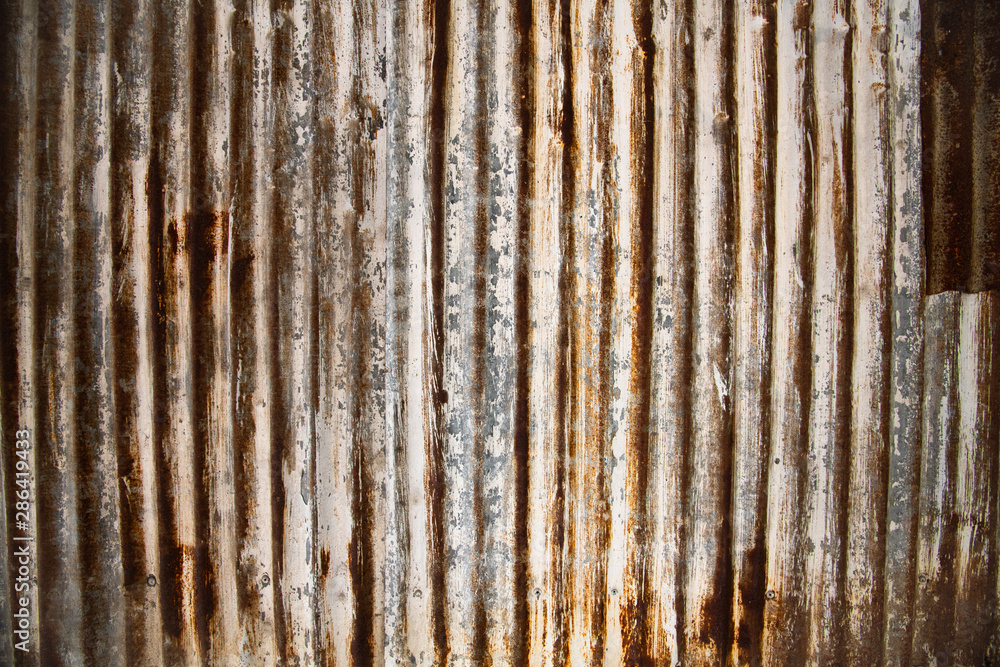 Closeup old rusty zinc sheet texture background. Closeup old rusty zinc sheet texture background.