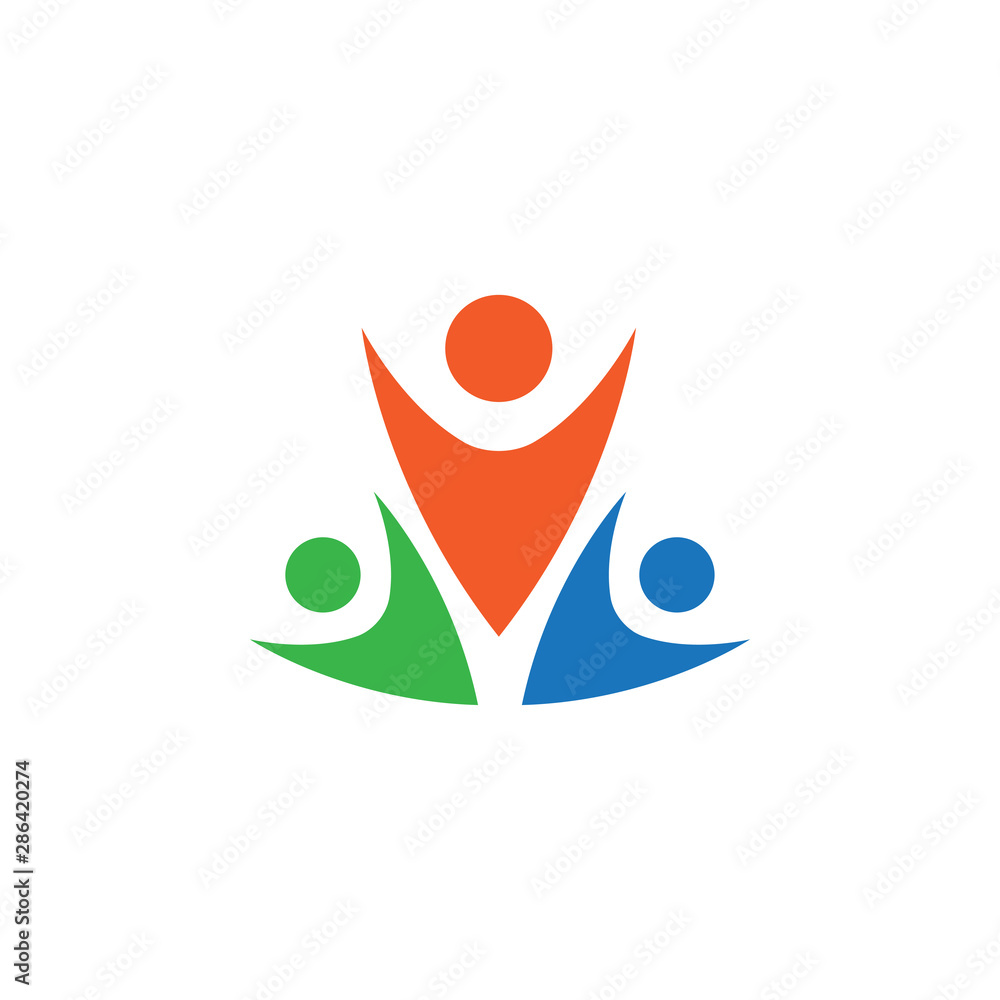 Community graphic design template vector isolated illustration Community graphic design template vector isolated illustration