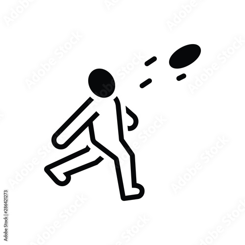Black solid icon for ultimate 