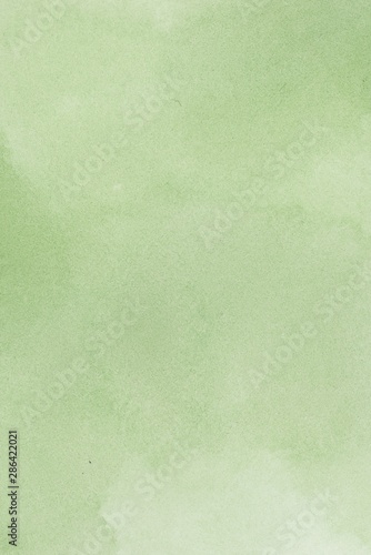 abstract green splotchy ink watercolor background