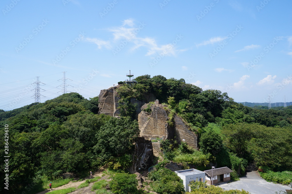 鷹取山と展望台（神奈川県逗子市）