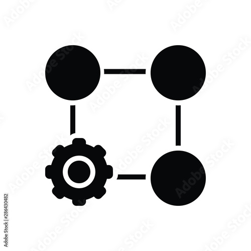 Black solid icon for unit category 