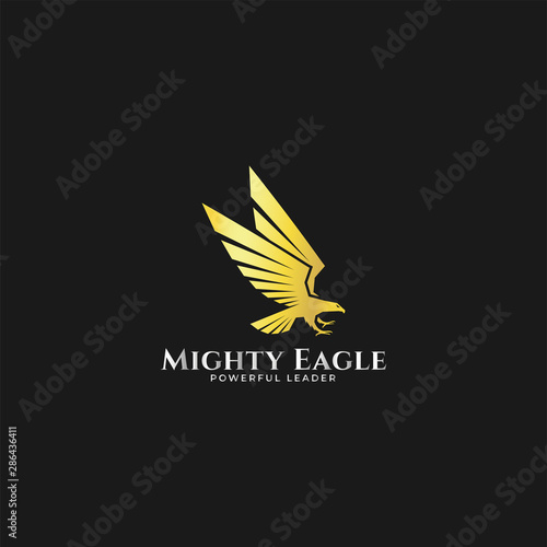 Gold Eagle Logo For Company