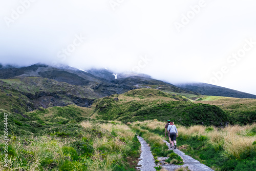 Landscape view of the beautiful mountain.