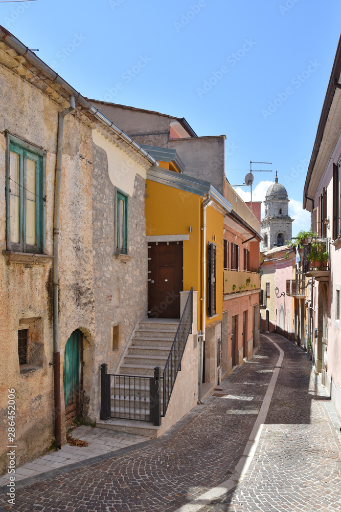 A tourist trip to Nusco, a small town in the Campania region of Italy A tourist trip to Nusco, a small town in the Campania region of Italy