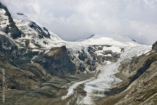 The Pasterze at approximately 8.4 kilometers (5.2 mi) in length, is the longest glacier in Austria and in the Eastern Alps. © posinote