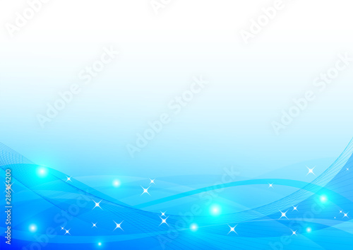 背景ウェーブイラスト8