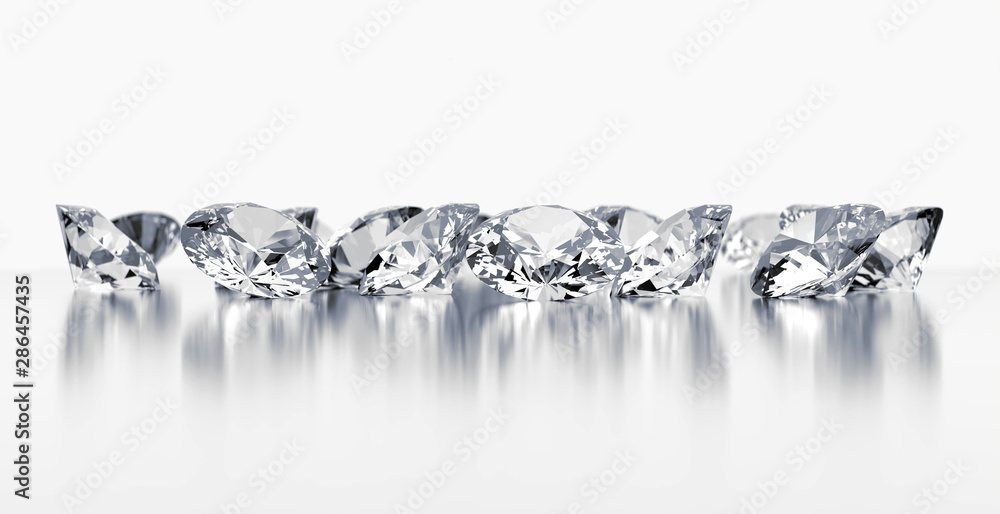 Với nhóm kim cương được đặt trên nền phản xạ trắng 3D, bạn sẽ được thưởng thức một công nghệ tạo hình đỉnh cao. Điểm nhấn trên những viên kim cương sẽ được phát sáng rực rỡ trên nền trắng, tạo nên hiệu ứng cực kỳ ấn tượng và sống động.