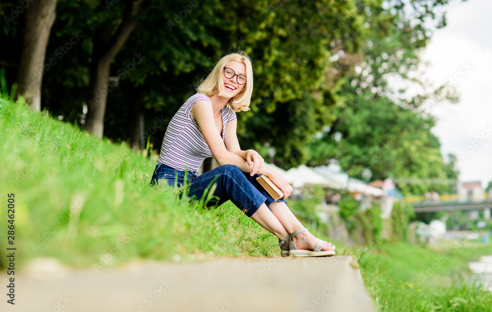 inspired by novel author. reading is my hobby. Summer study. student girl with book outdoor. interesting story. Relax and get new information. woman in park reading book. Capricious girl inspired by novel author. reading is my hobby. Summer study. student girl with book outdoor. interesting story. Relax and get new information. woman in park reading book. Capricious girl