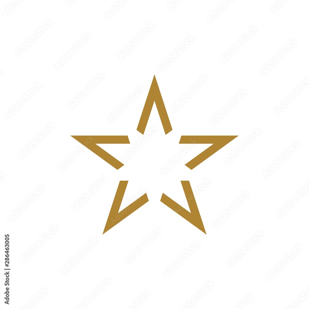 star logo vector design star logo vector design