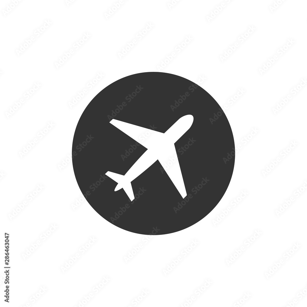plane icon, transport icon vector design plane icon, transport icon vector design