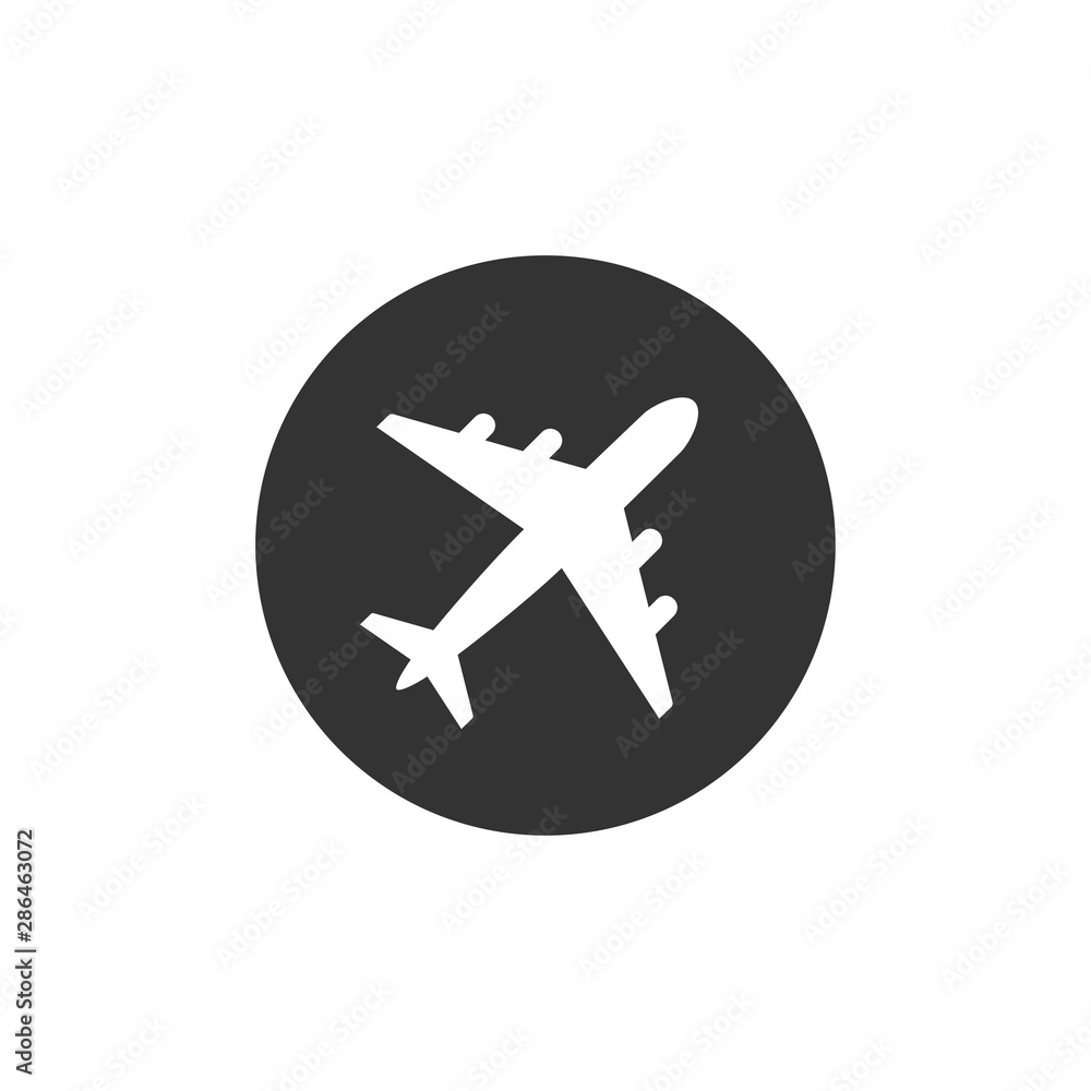 plane icon, transport icon vector design plane icon, transport icon vector design