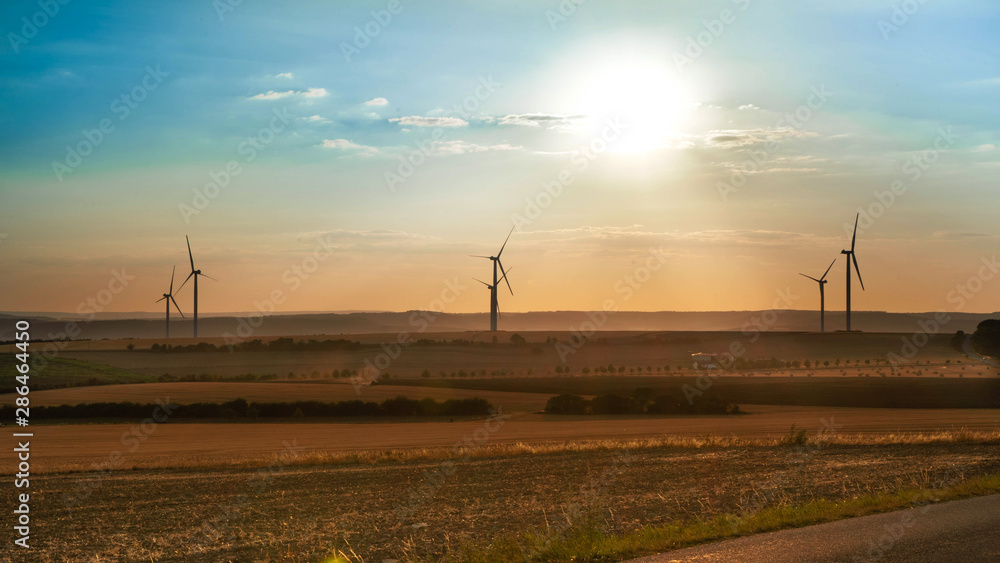 Obraz premium Sunset in France
