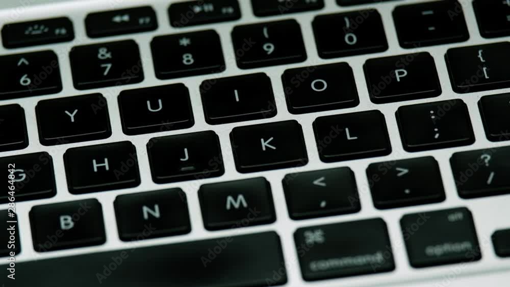 Close up of laptop keyboard with selective focus on the keys. Close up of laptop keyboard with selective focus on the keys.