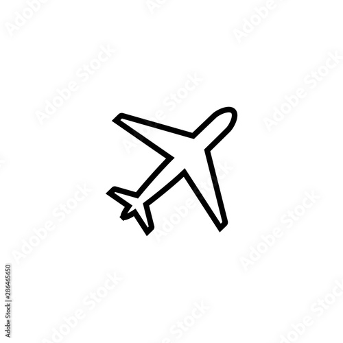 plane icon, transport icon vector design