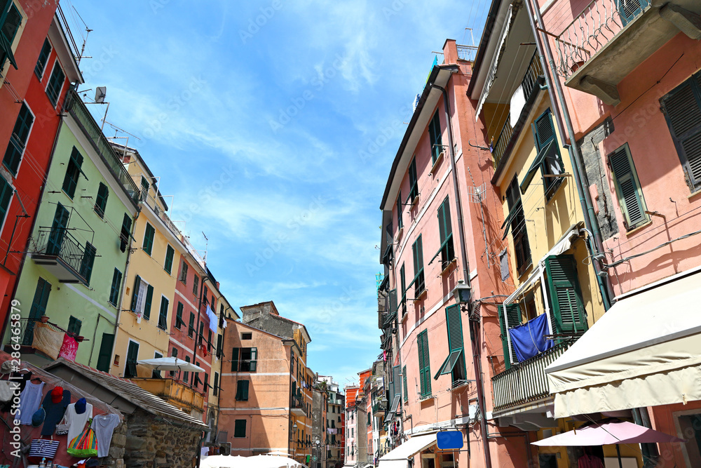 Vernazza, one of the beautiful towns of Cinque Terre fame.