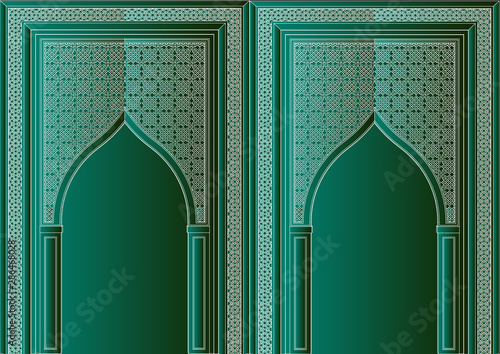 arch of the mosque
