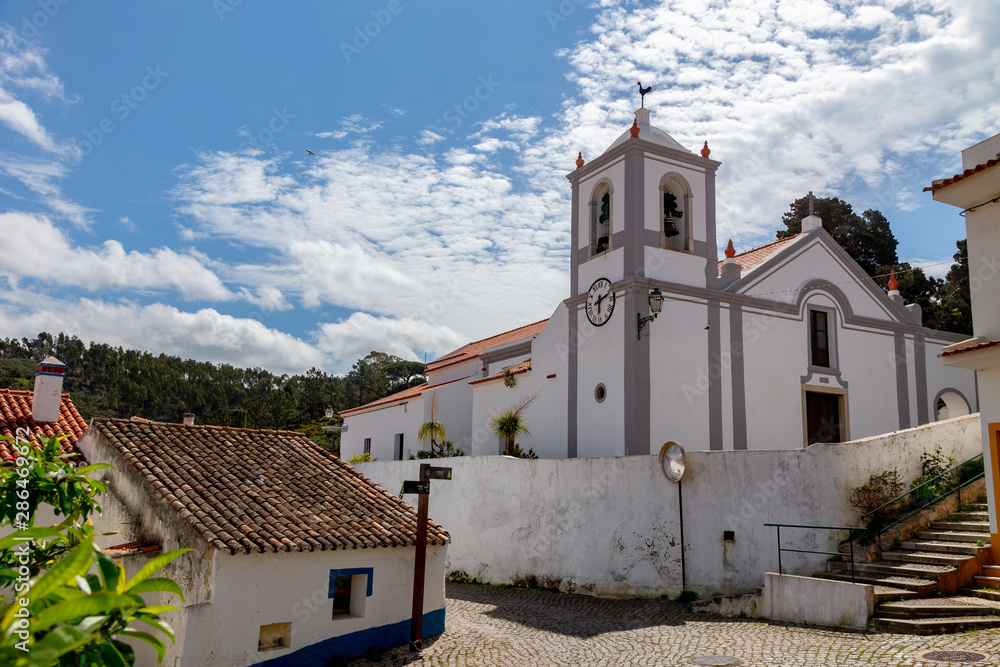 Church in Odeceixe, Algarve, Portugal.