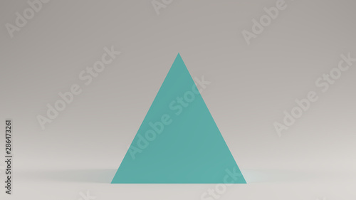 Gulf Blue Turquoise Pyramid 3d 