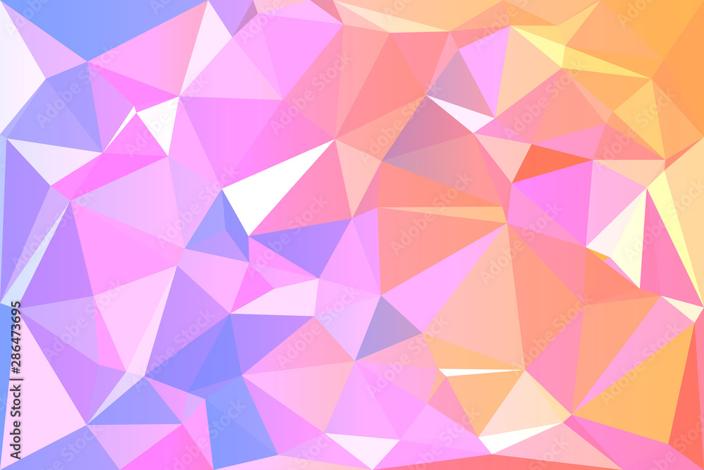 Vector triangular mosaic pattern. Abstract geometric polygonal background. Vector triangular mosaic pattern. Abstract geometric polygonal background.