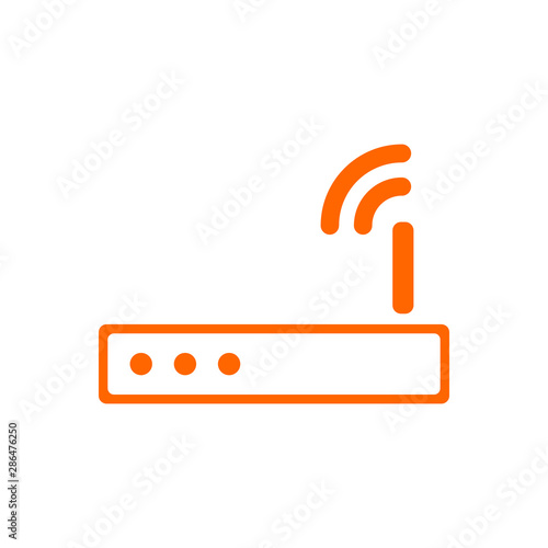 Router und Hintergrund