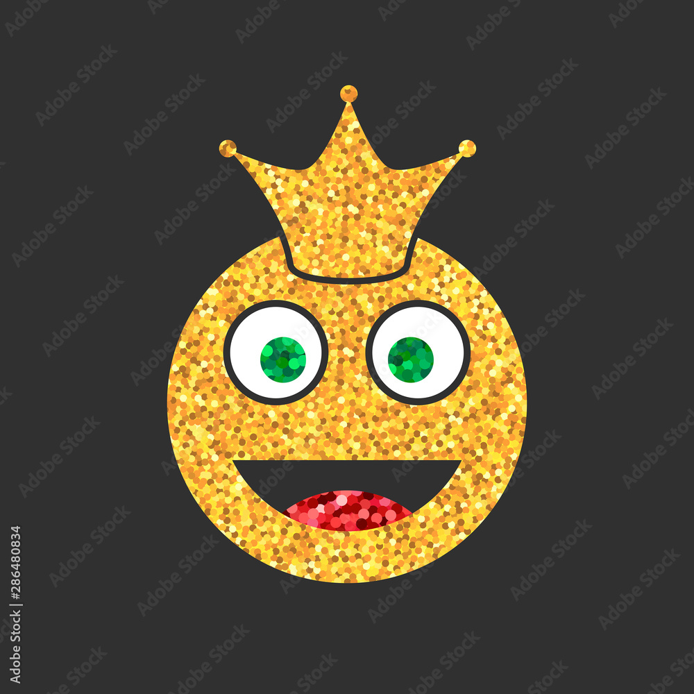 Crown chat symbol