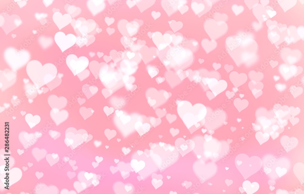 pink background with hearts pink background with hearts