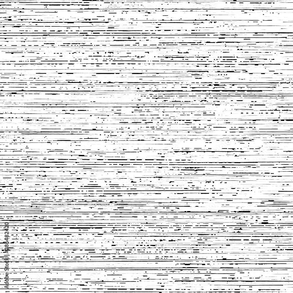 Grunge is black and white. Vector texture of destruction. Abstract monochrome background. Pattern of cracks. Vintage worn surface. The aged wall in gloomy chips