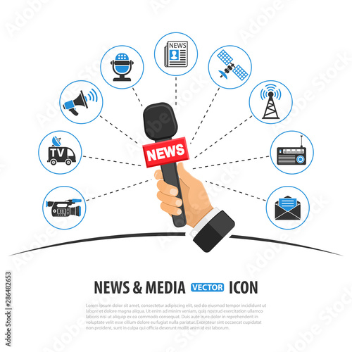 Media and News Concept