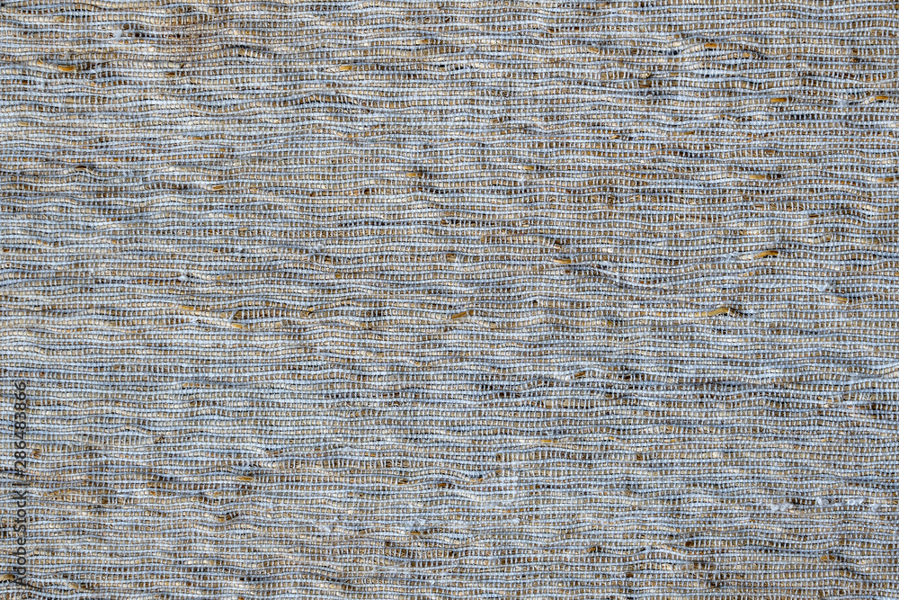 Detail of asian white patchwork carpet in Bali, Indonesia. Closeup Detail of asian white patchwork carpet in Bali, Indonesia. Closeup
