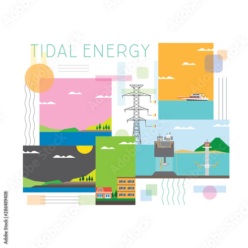 tidal energy, tidal power plant