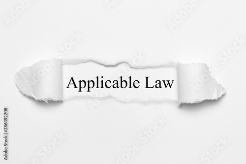 Applicable Law photo